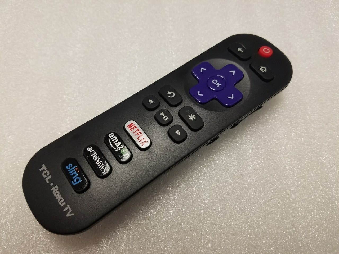 New TCL RC280 Remote with CBS Button