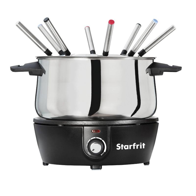 Starfrit 3.2qt Electric Fondue Set - Gray