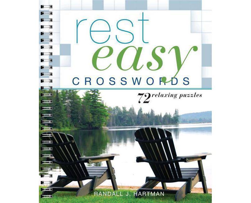 Rest Easy Crosswords - by Randall J Hartman (Paperback)