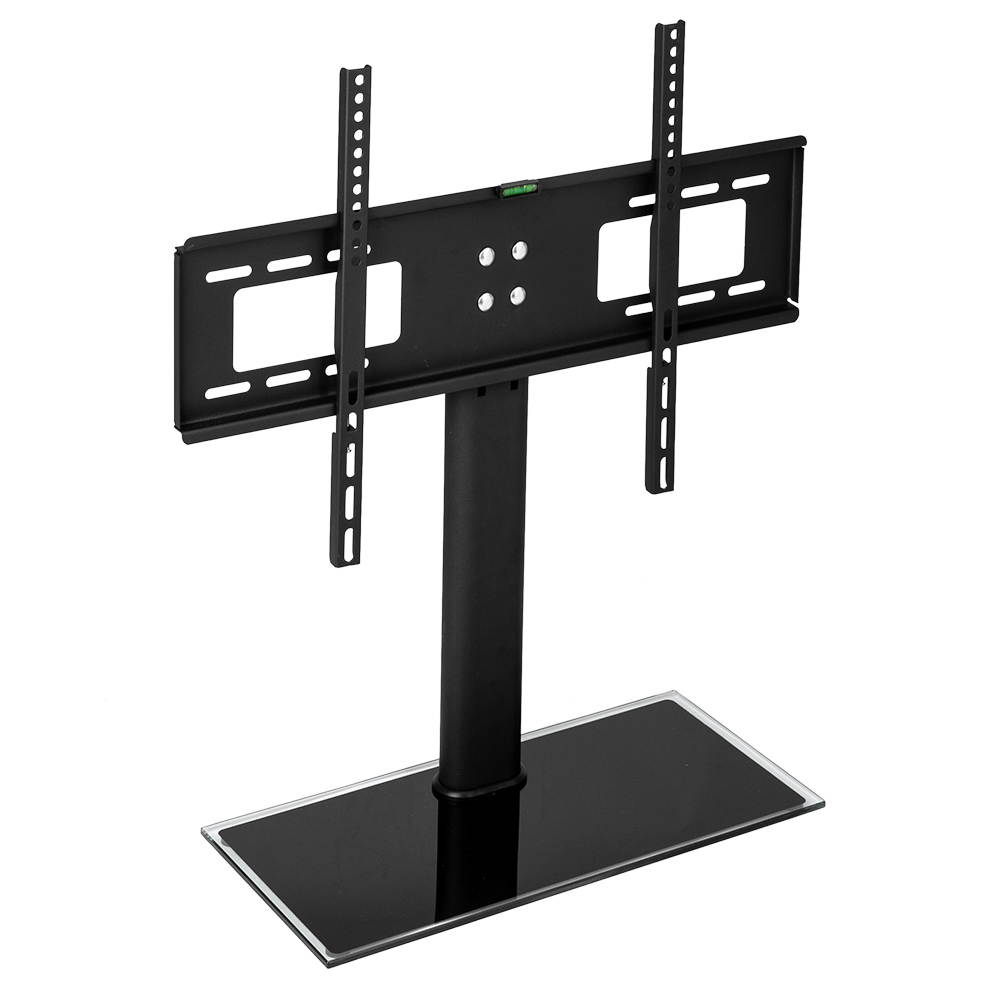 TV Stand Base with Universal Swivel Mount and Height Adjustable for 32"-55" TVs
