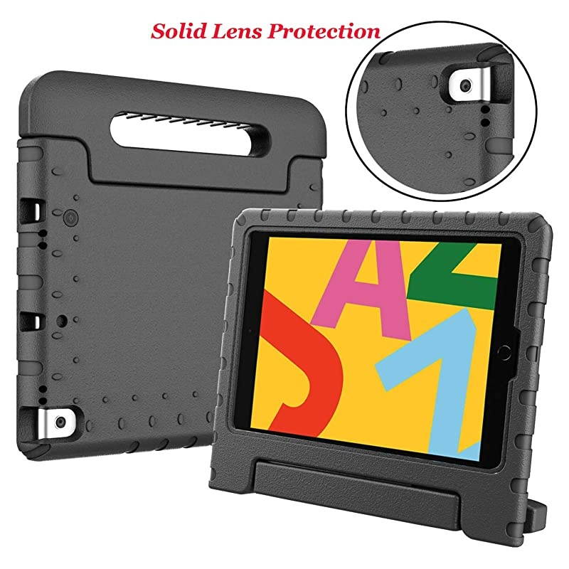 Case for iPad 102 20202019 iPad 8th Generation Case iPad 7th Generation Case for Kids Shockproof Light Weight Handle Stand Kids Case for Apple iPad 102inch 8th7th Gen and Air 3 Black