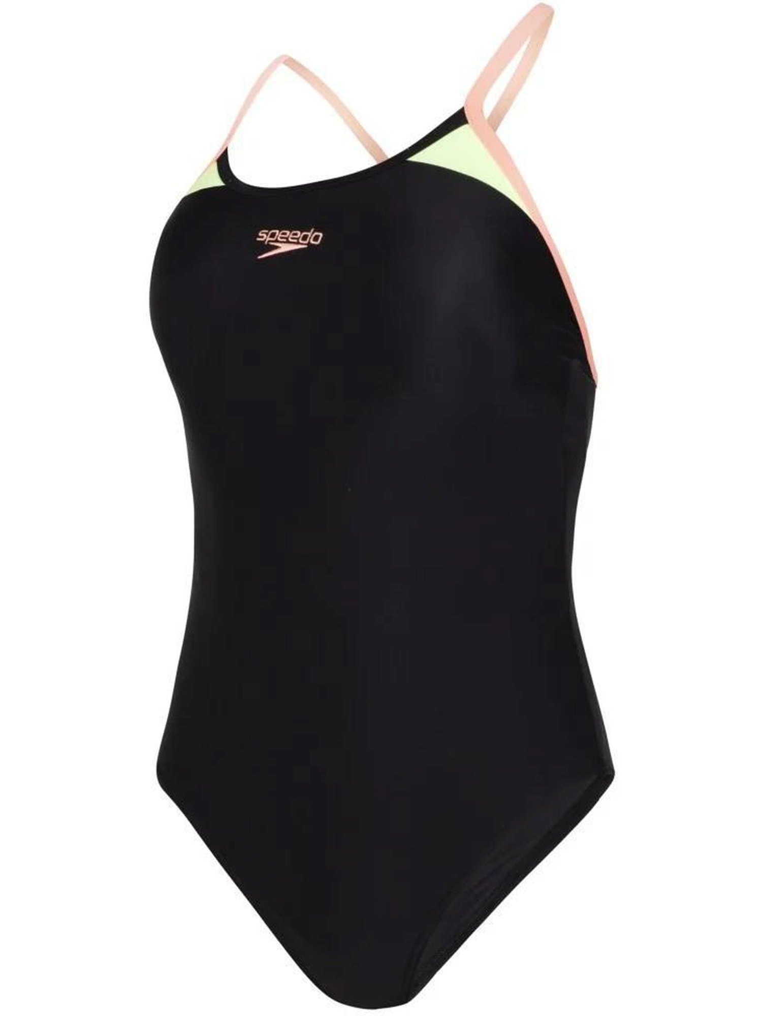 Speedo Black Color Blocked Monokini