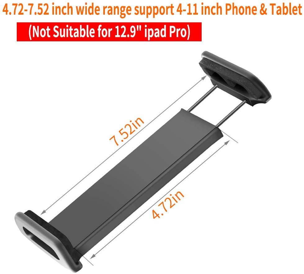 Hanatora Aluminum-Alloy Tablet Holder with Metal Nut Ring,Foldable 4-11 Inch Phone Mount with Lanyard Strap for DJI Mavic Mini,Mavic 2 Pro/Zoom, DJI Mavic Air/Spark/Mavic Pro/Platinum Remote Control