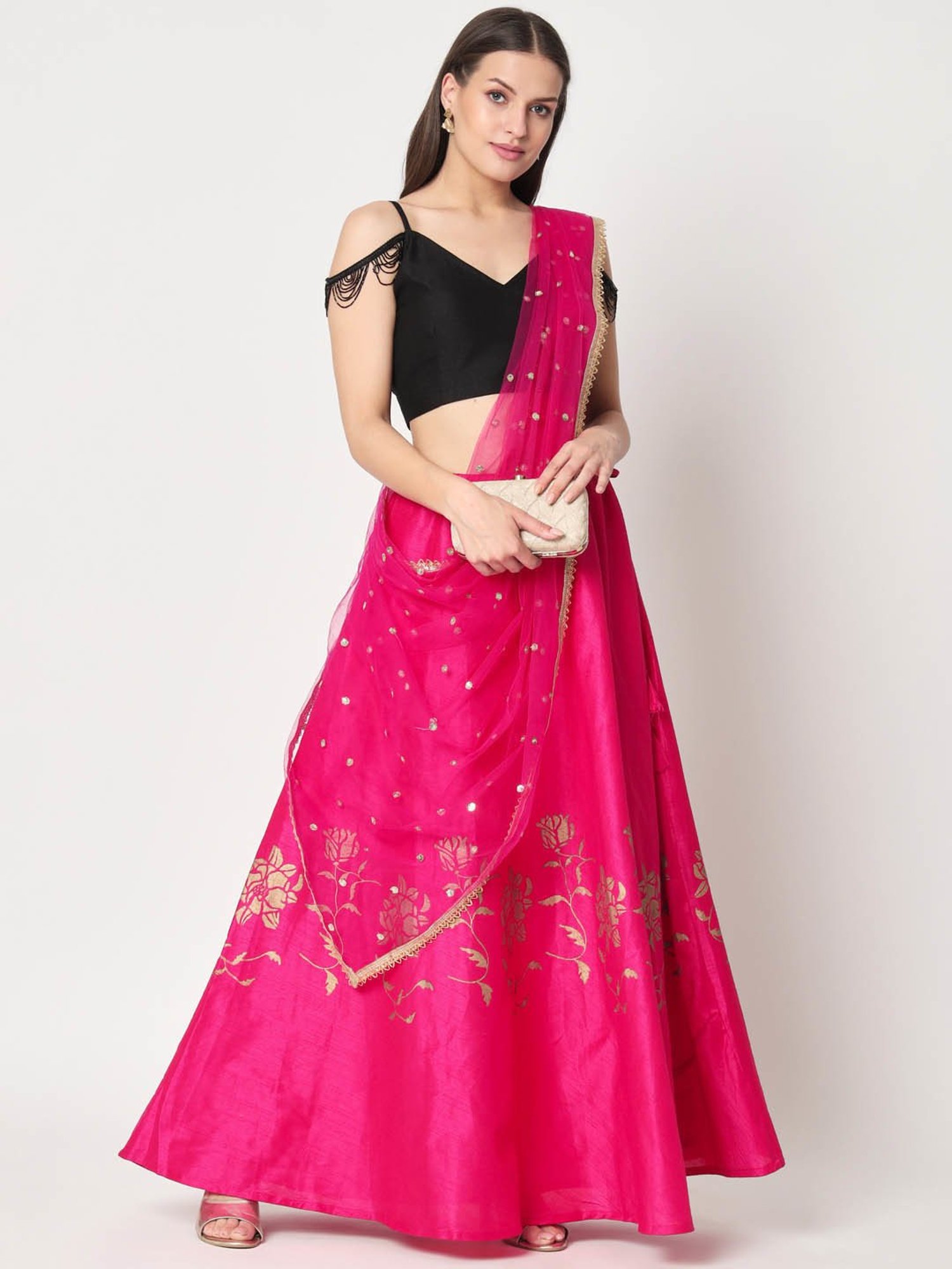 studiorasa Black Readymade Blouse