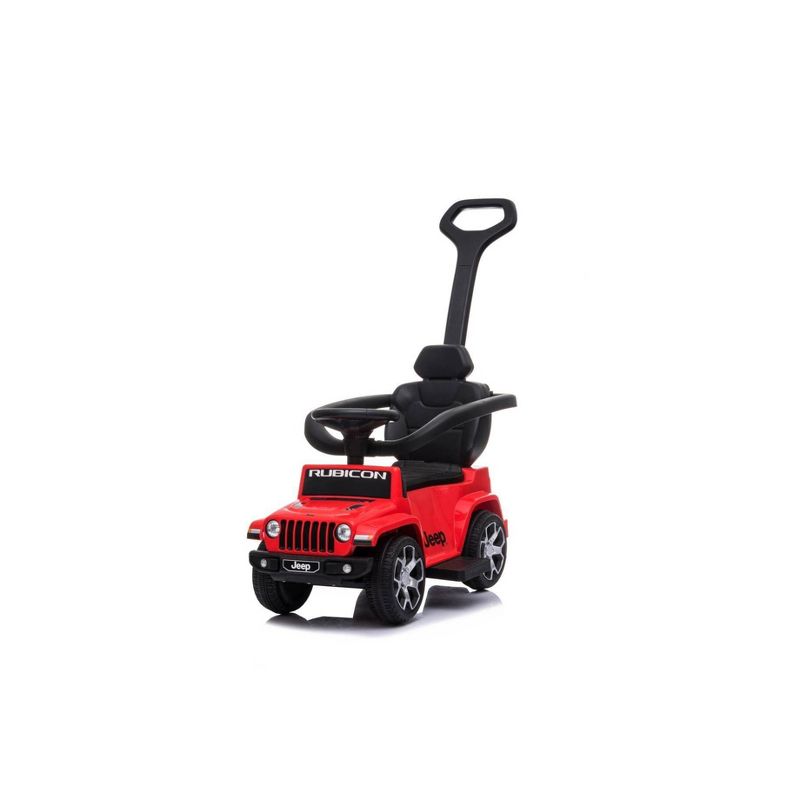 Best Ride on Cars Jeep Rubicon 3 in 1 Push Car Ride-On - Red
