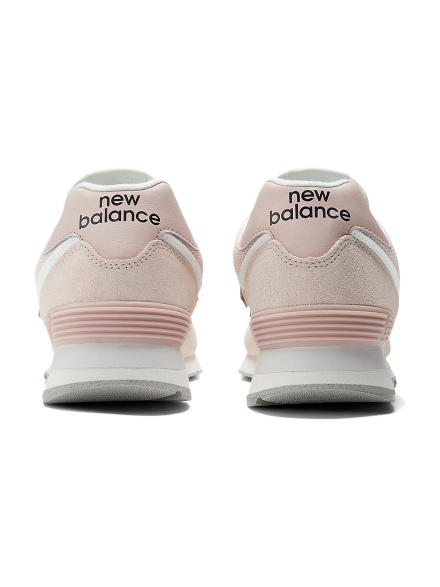 New Balance Men's 574 Pink Casual Sneakers