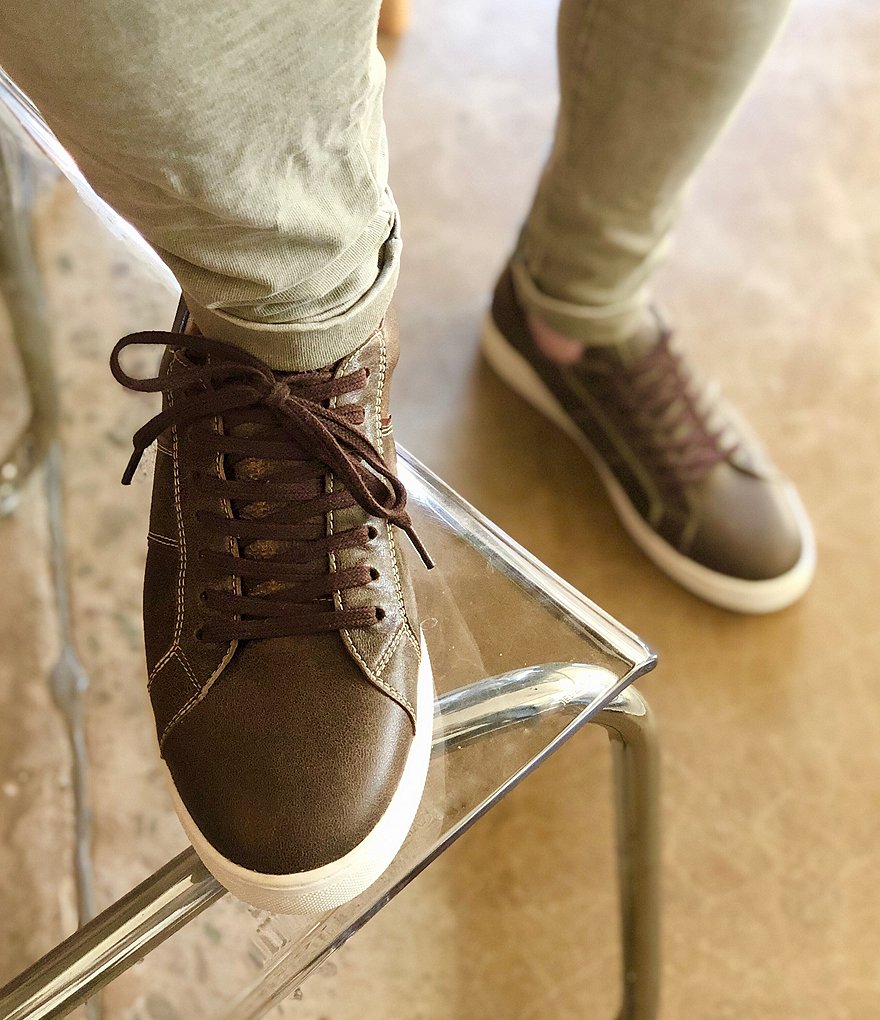 Flag LTD. Men's Conner Lace to Toe Leather Sneakers