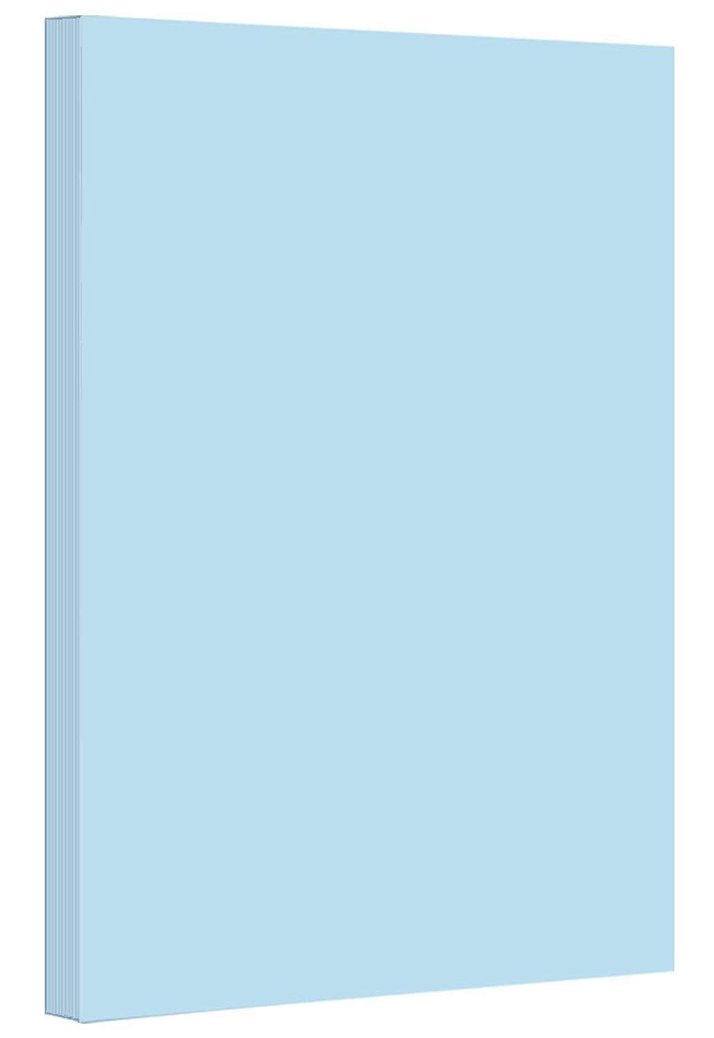 Blue - Colored Card / Cover Stock 67lb. Size 8.5 X 14 Legal / Menu Size 50 Per Pack