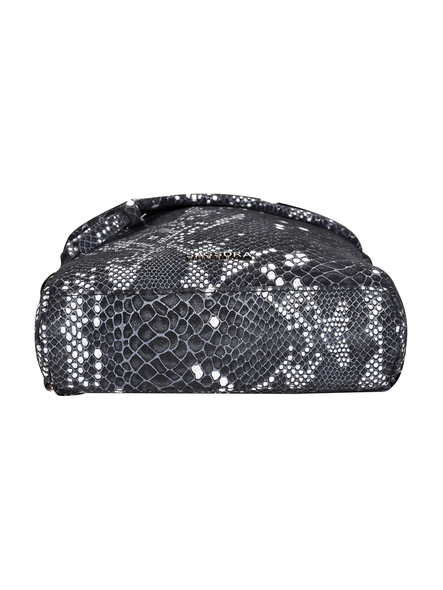 Tohl Fenwick Black Leather Medium Backpack