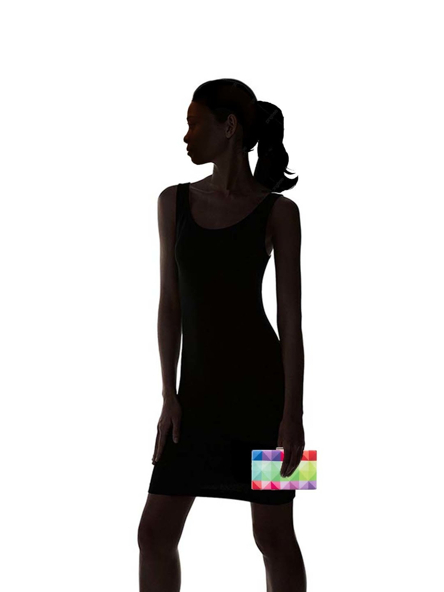 Sugarcrush Multicolor Printed Clutch