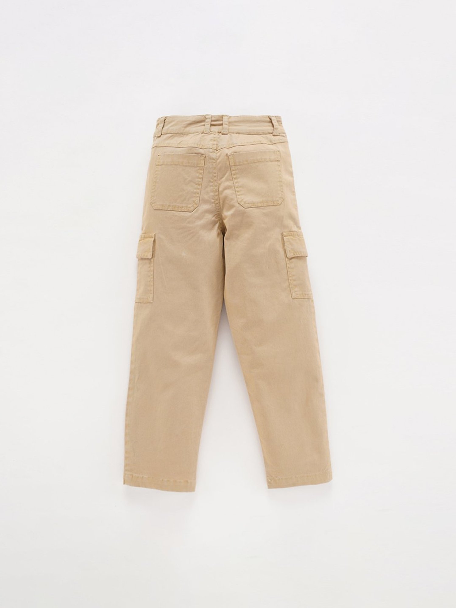 Ed-a-Mamma Boys Beige Solid  Cargo