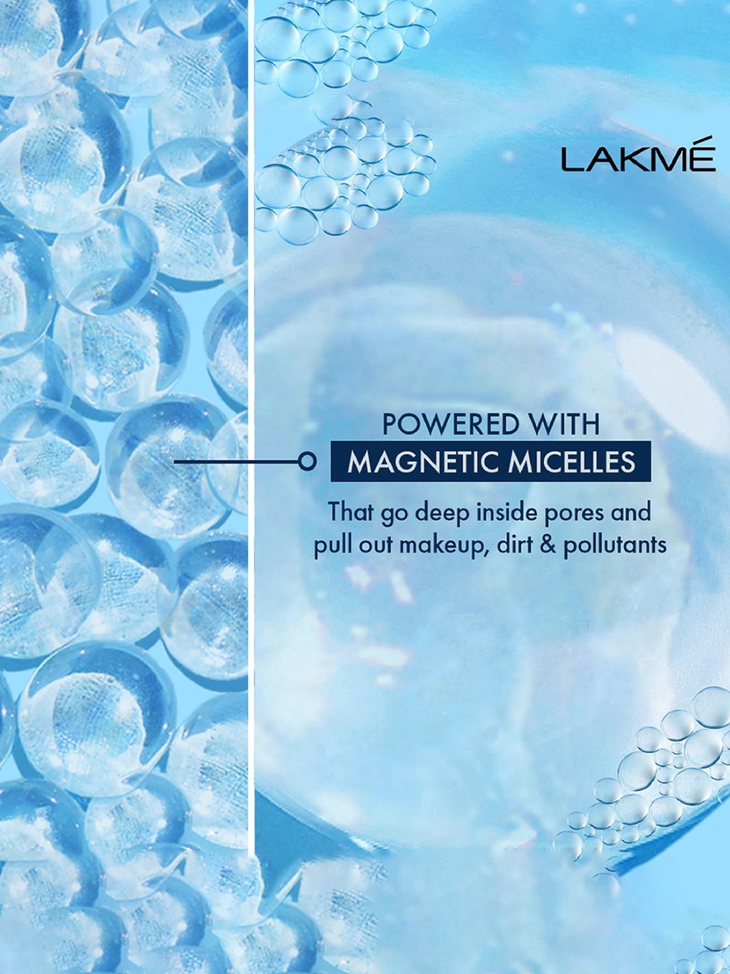 Lakme Micellar Pure Water for Makeup Removal - 100 ml