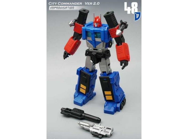 MF-48D City Commander Improvisation | Mech Fans Toys Action figures