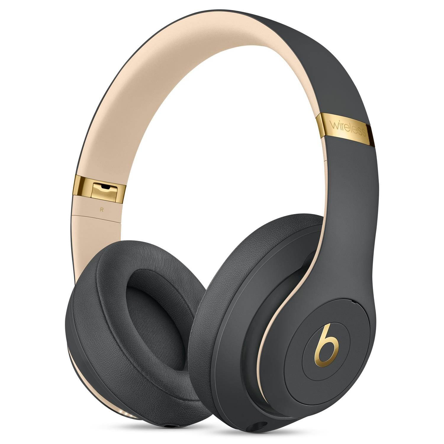 Beats Noise Cancelling Over-Ear Studio3 Wireless Headphones The Skyline Collection - Desert Sand (MTQX2LL/A)