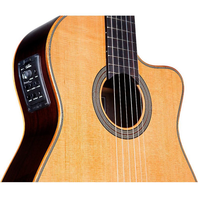 Cordoba Fusion Orchestra CE Crossover Classical Acoustic-Electric Guitar Natural