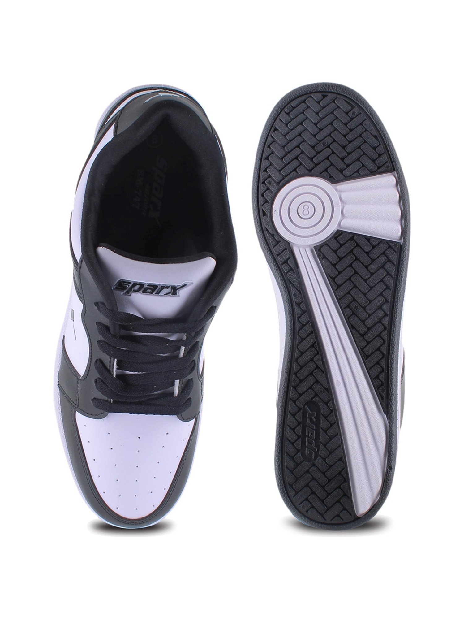 Sparx Men's White Casual Sneakers