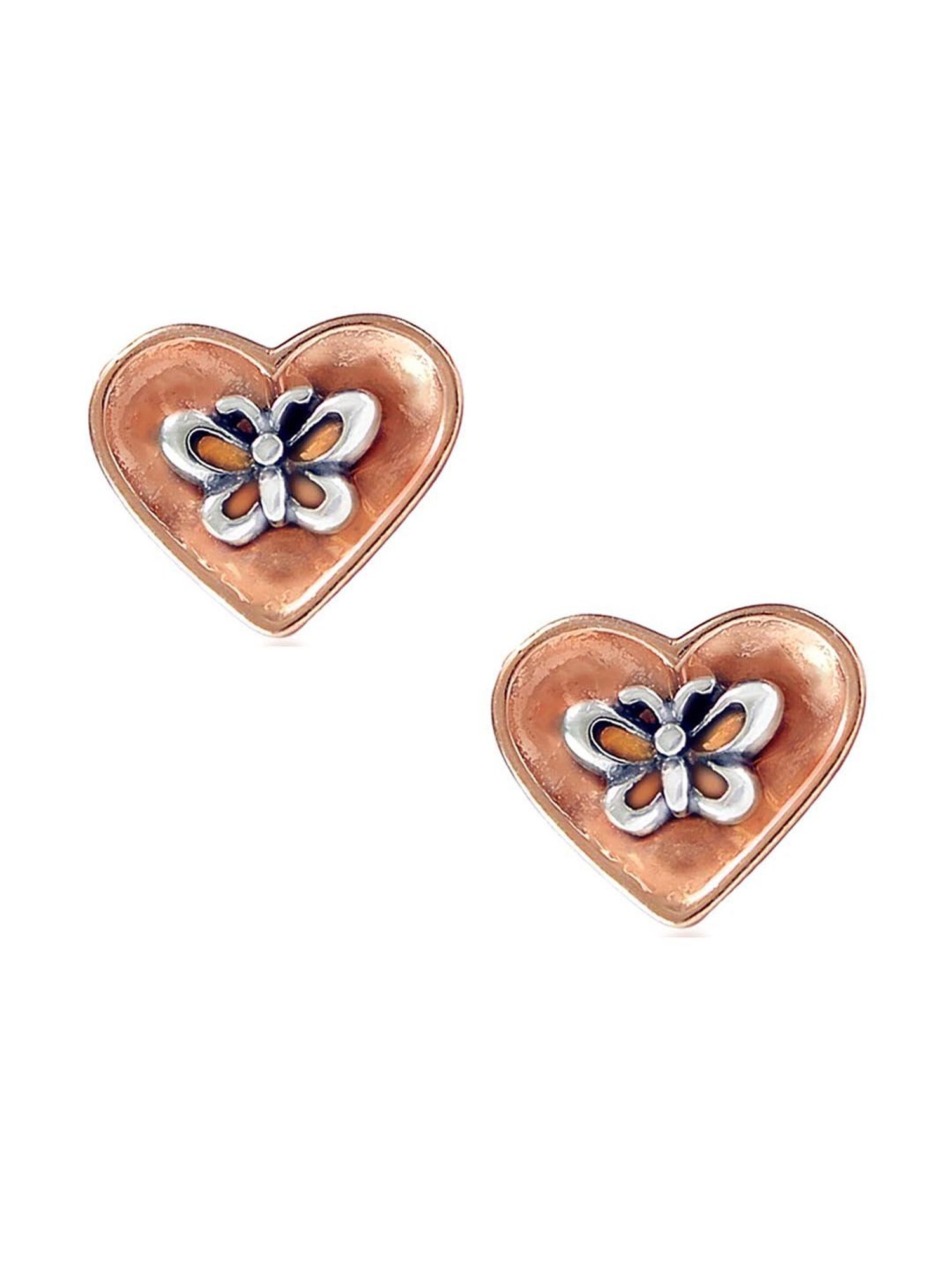 Taraash 92.5 Sterling Silver Butterfly Earrings for Women