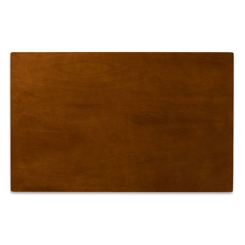 5pc Katya Wood Dining Set Brown - Baxton Studio