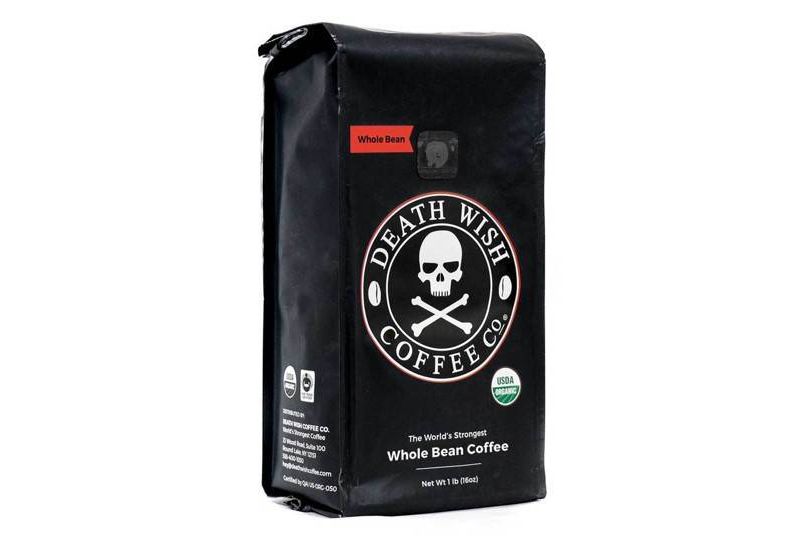 Death Wish Whole Bean Dark Roast Coffee - 16oz