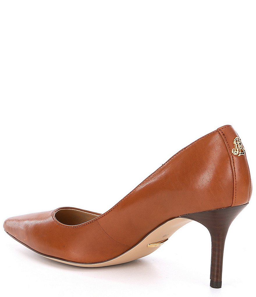 Lauren Ralph Lauren Lanette Leather Pumps