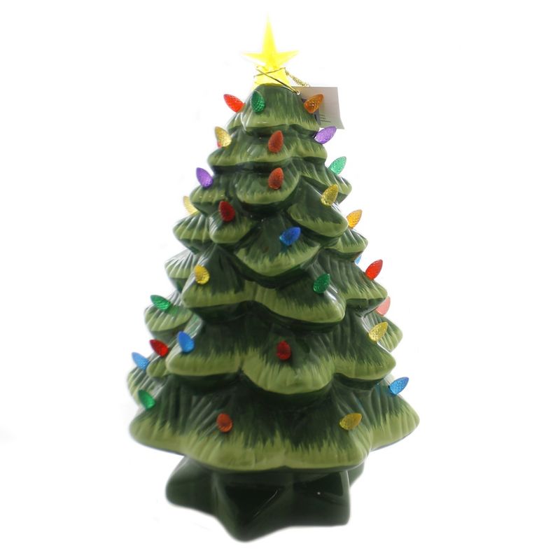 Christmas 14.5" Nostalgic Christmas Tree Battery Operated  -  Decorative Figurines