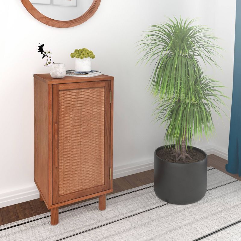 Delancey Short Narrow Cabinet Light Blond - Hopper Studio