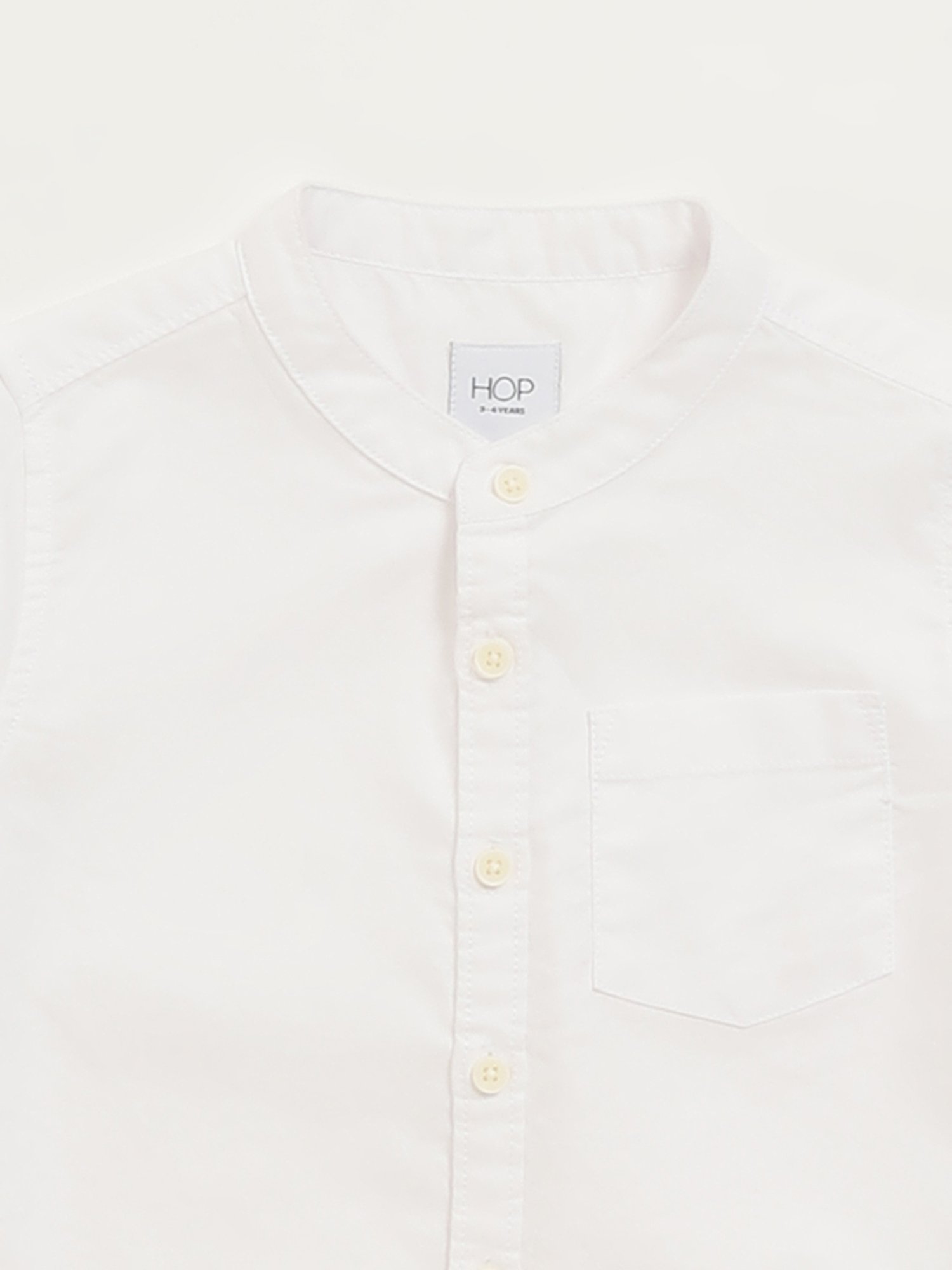 HOP Kids by Westside White Straight-Fit Shirt