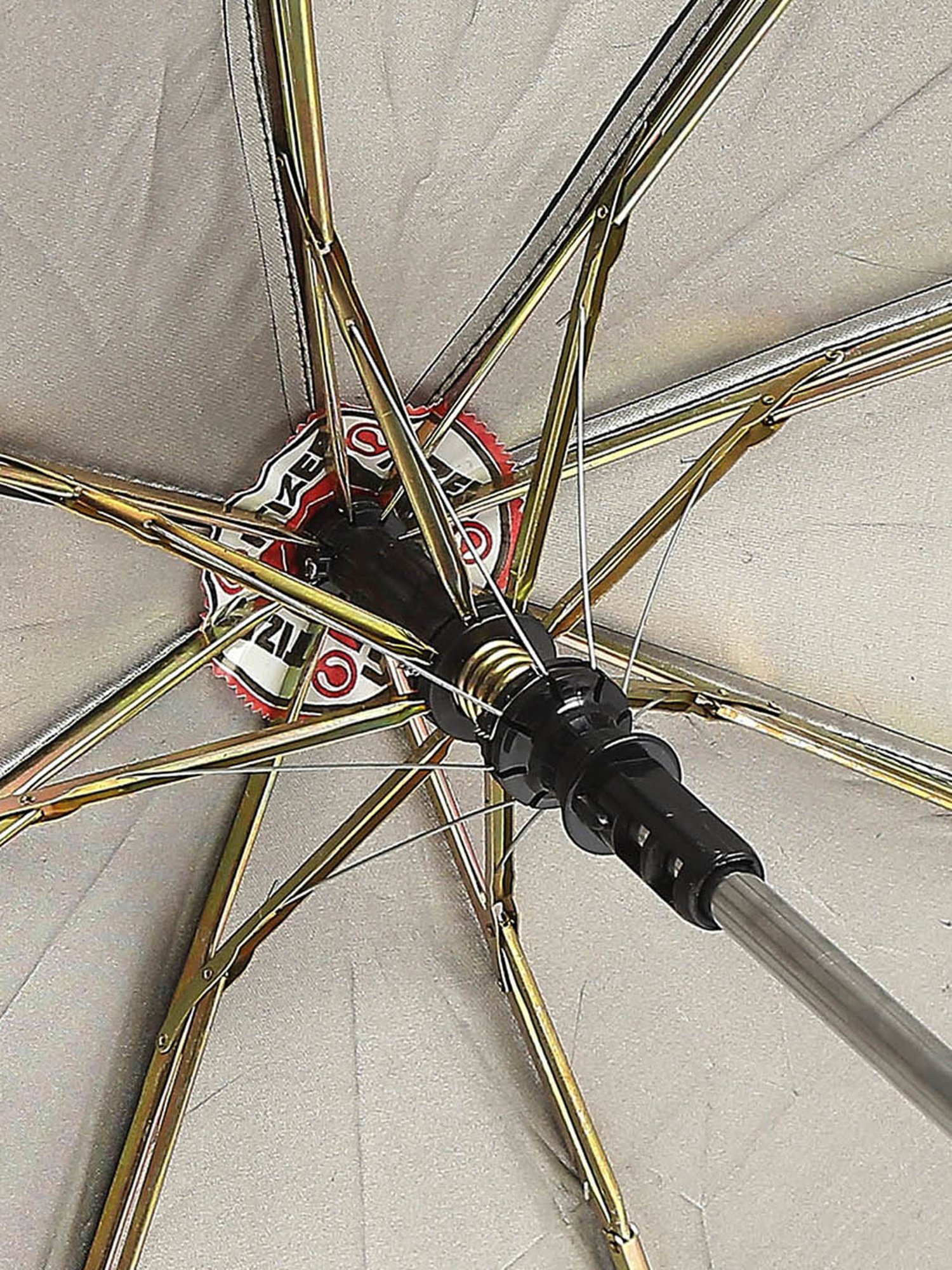 Citizen Black Solid Free Size Umbrella