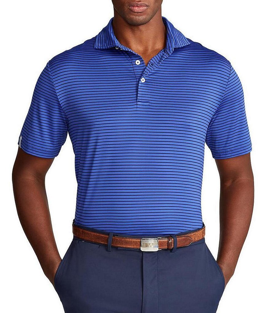IBKUL Long-Sleeve IceFil&reg; Polo Shirt