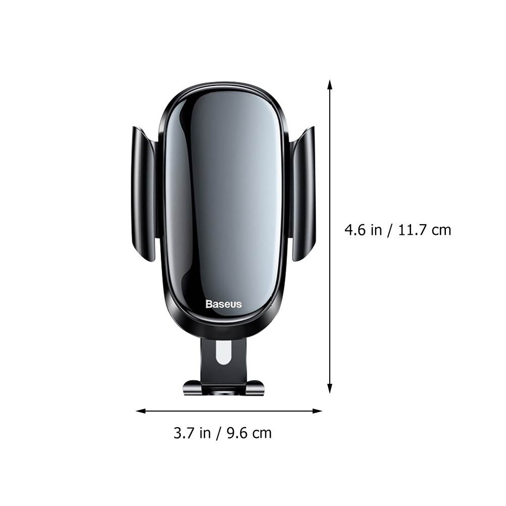 1pc Car Mobile Phone Stand Rotatable Metal Phone Holder Bracket Navigation Stand