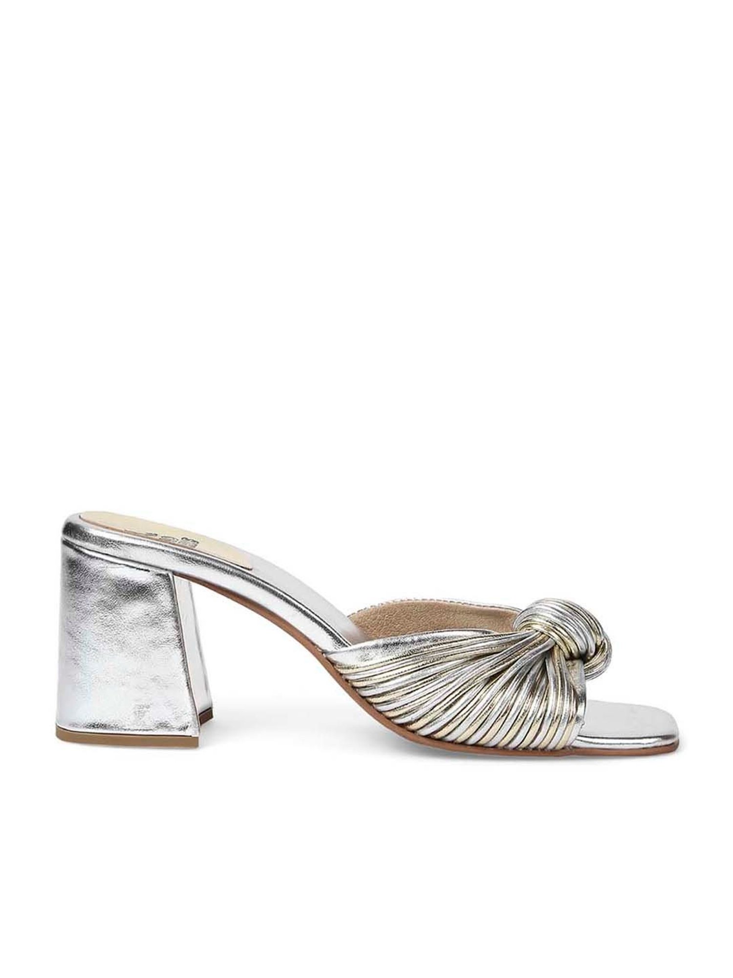 Tao Paris Women's LA Silver Casual Sandals