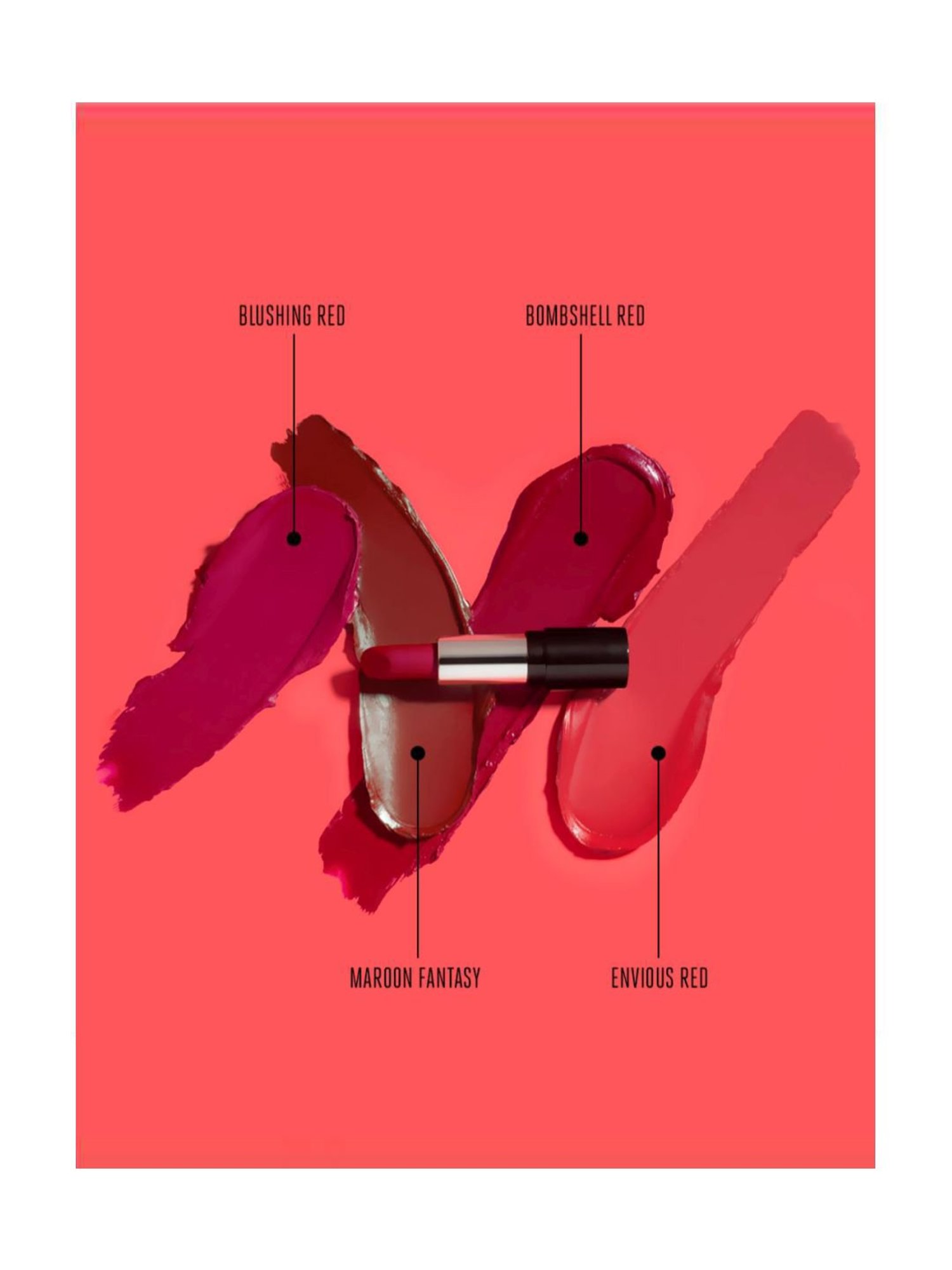 Lakme Absolute Matte Revolution Lip Color 101 Bombshell Red 3.5 gm