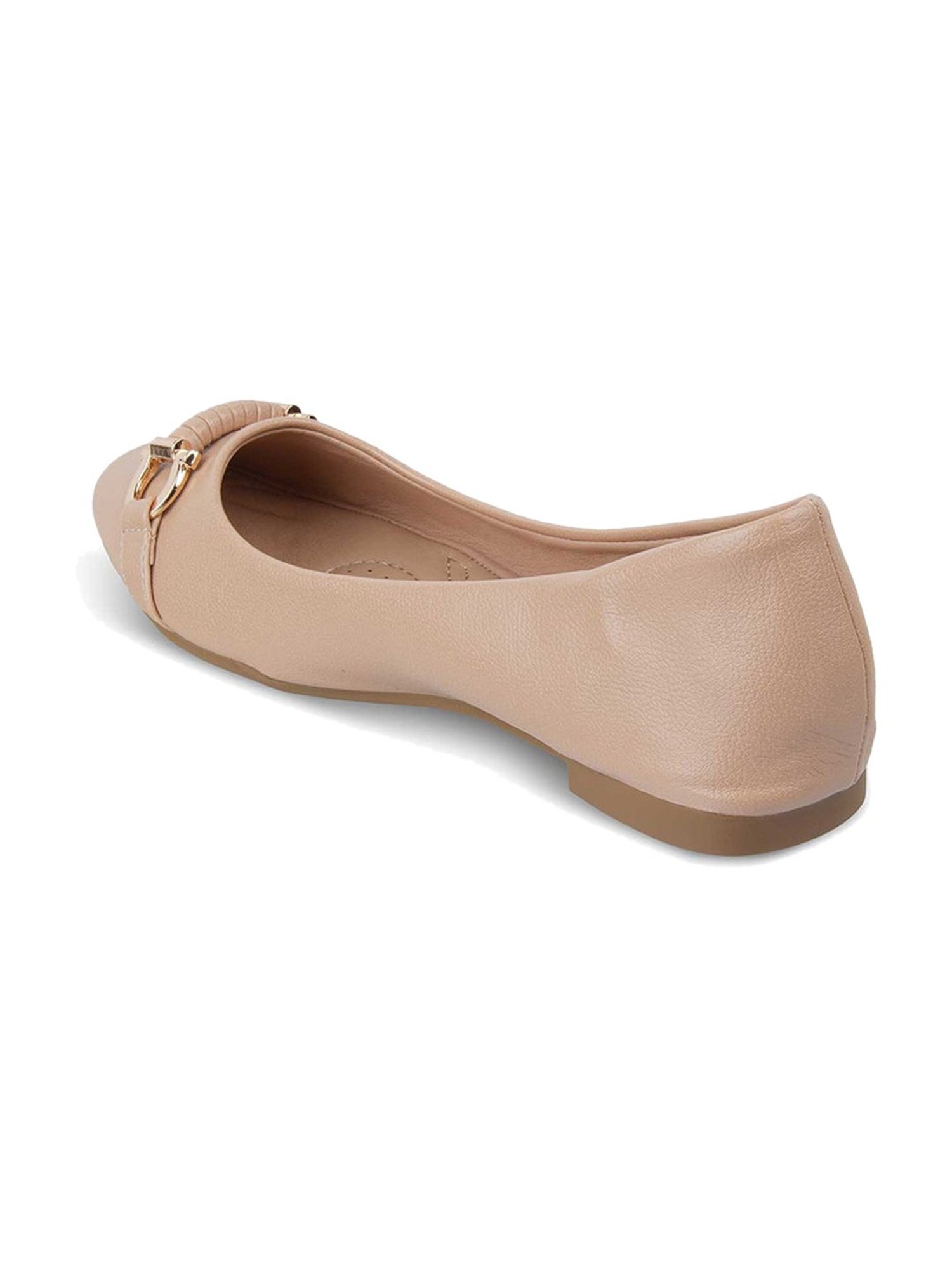 Tresmode Women's Beige Flat Ballets
