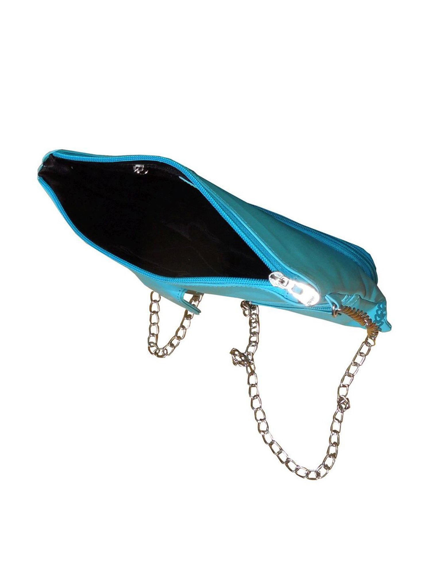 Spice Art Blue Solid Medium Sling Handbag