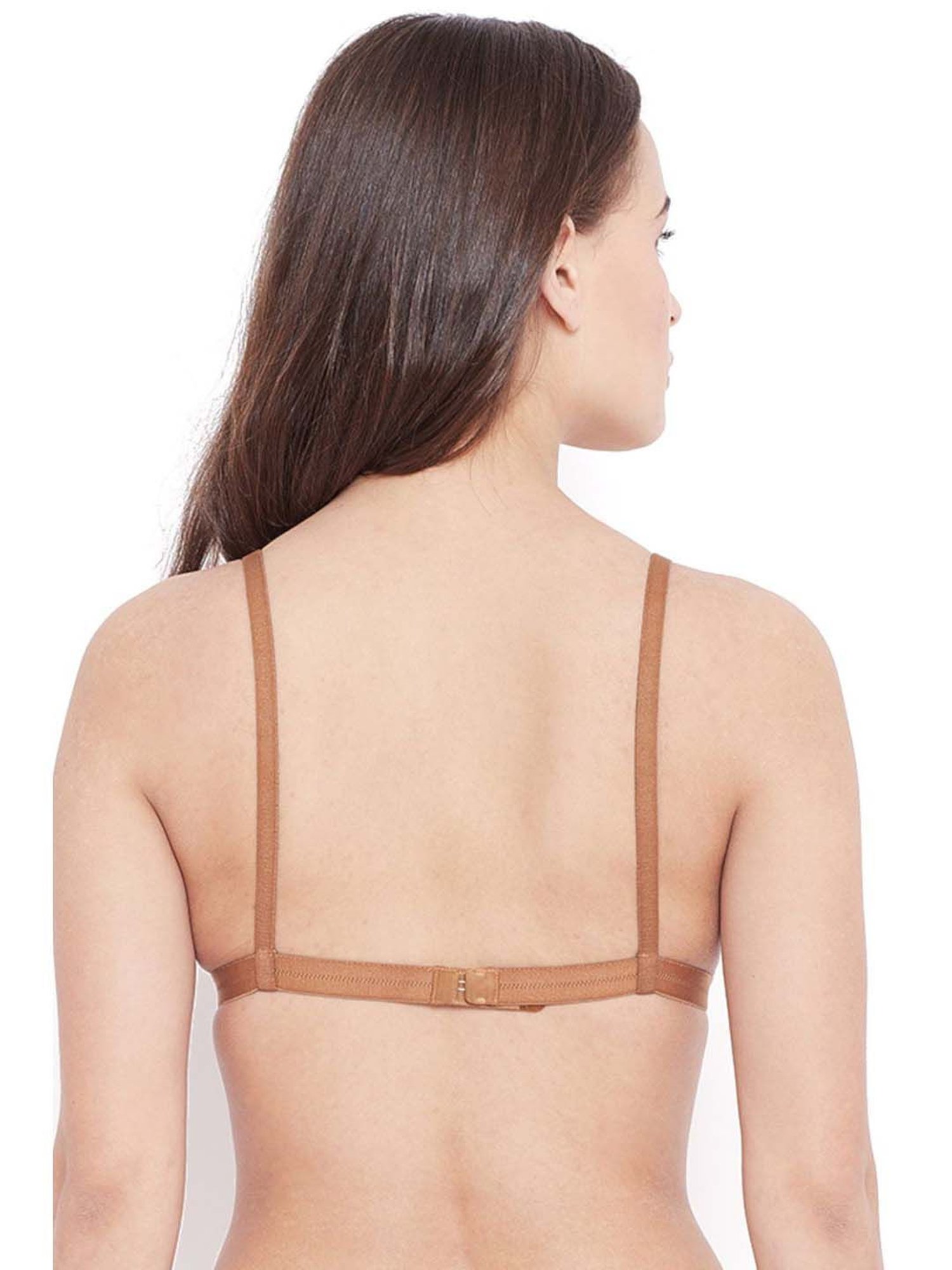 N-Gal Beige & Purple Lace Work Everyday Bras - Pack Of 2