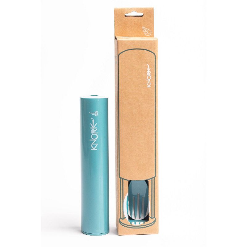 Knork 3pc Bamboo Eco Travel Silverware Set