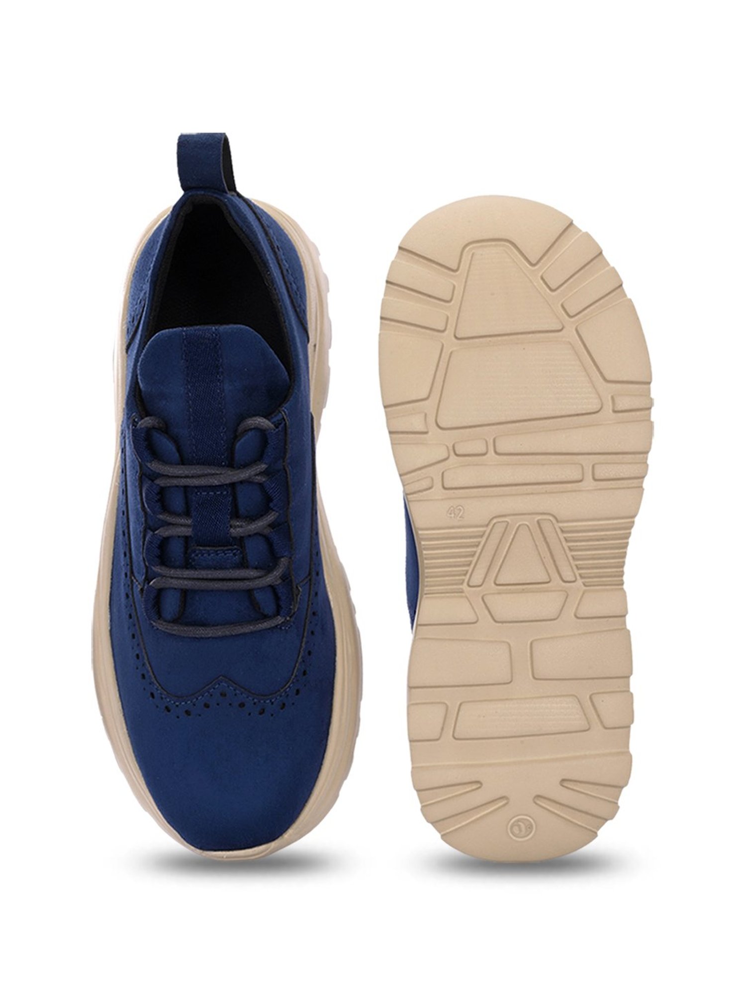 Hoversole Men's Gravity Navy Casual Sneakers