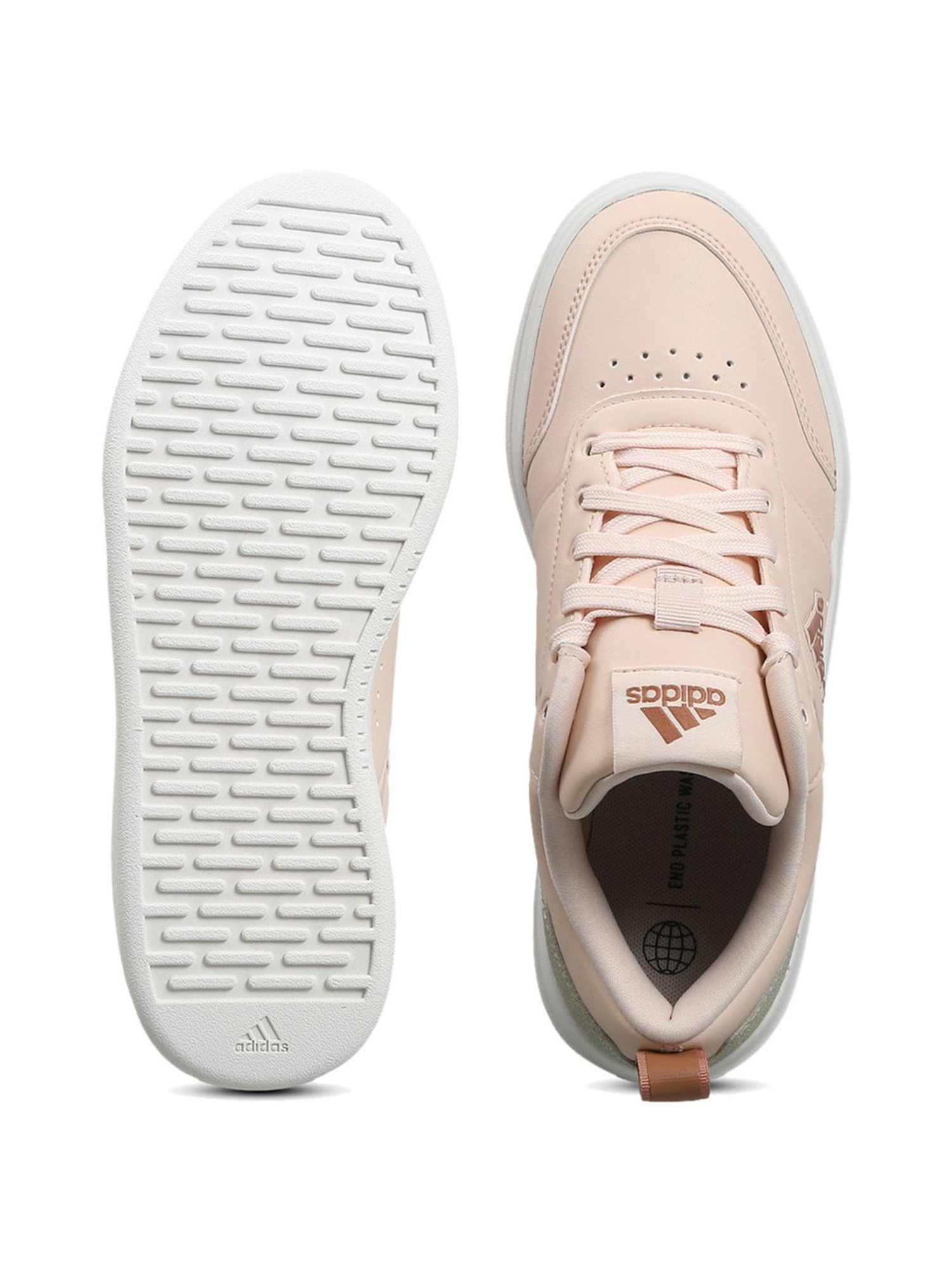 Adidas Women's PARK ST Peach Tennis Shoes