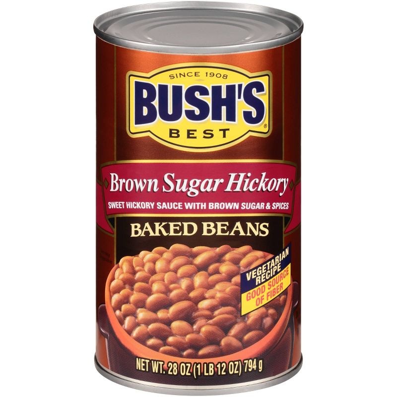 Bush's Brown Sugar Hickory Baked Beans - 28oz