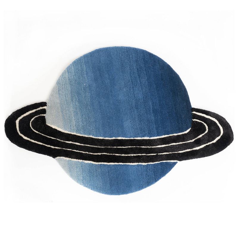 3'x3' Outer Space Kids' Rug - Nico & Yeye