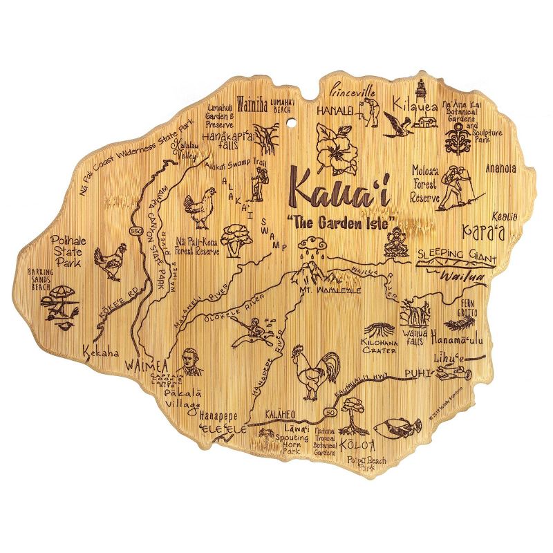 Totally Bamboo Destination Kauai Serving and Cutting Board