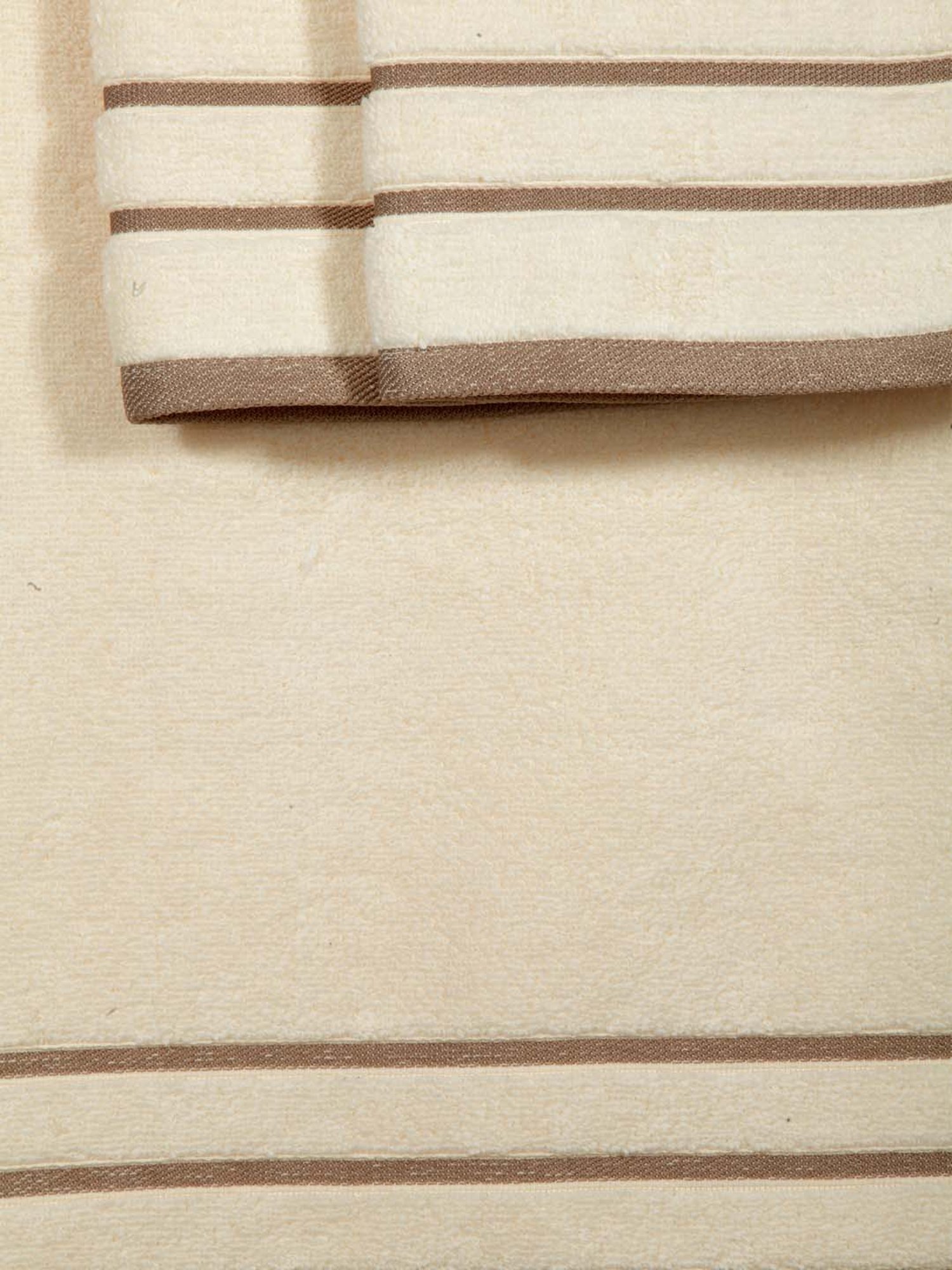 Mark Home 100% Cotton 500 GSM Zero Twist Simply Soft Ivory Towel Set