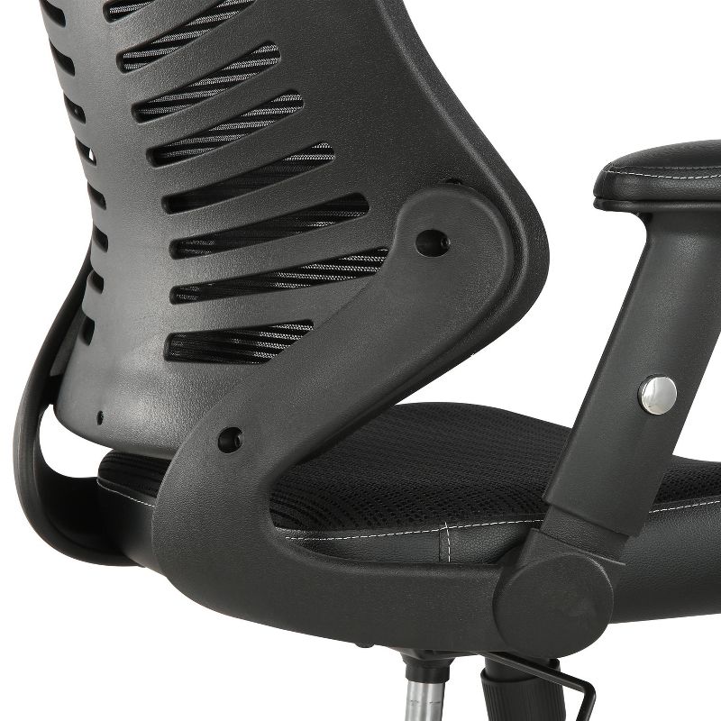 Barrett Mesh Office Chair Black - Edgemod