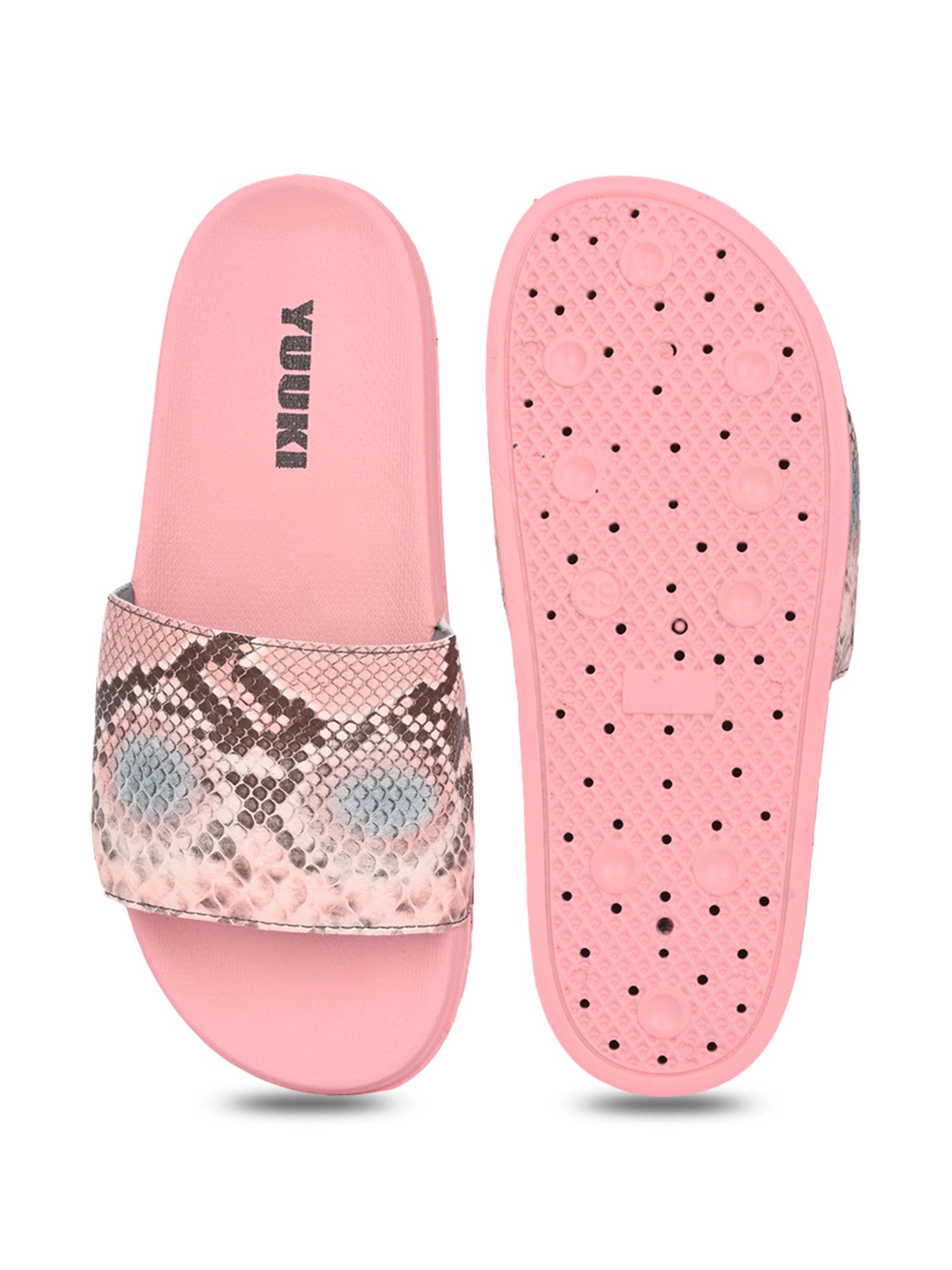 Yuuki Women's Pink Casual Sandals