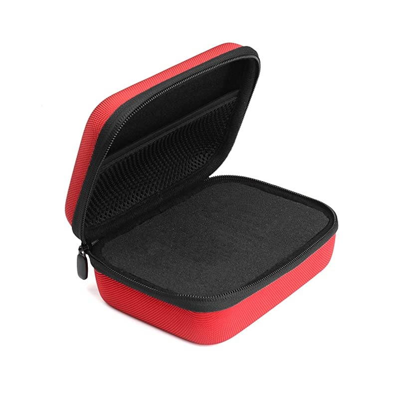 Case for Kidcia, EACHINE E55, FQ777 FQ17W, Hobbylane Altitude Hold Folding Drone, RC Quadcopter Drone with FPV Camera and Live Video, DIY Foam Blocks (Red with Black Zip)