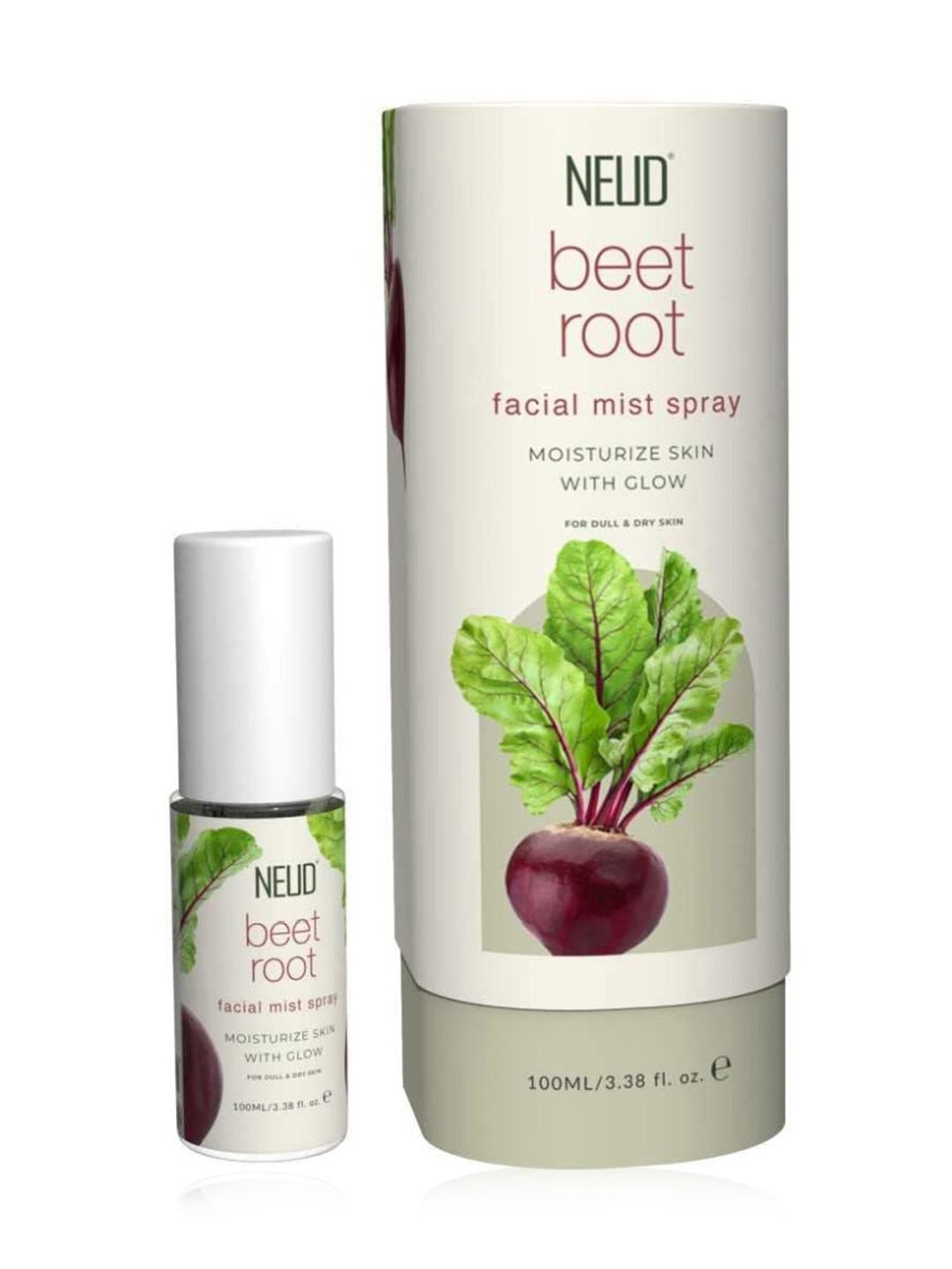 NEUD Beet Root Facial Mist Spray for Dull & Dry Skin - 100 ml (Pack of 1)