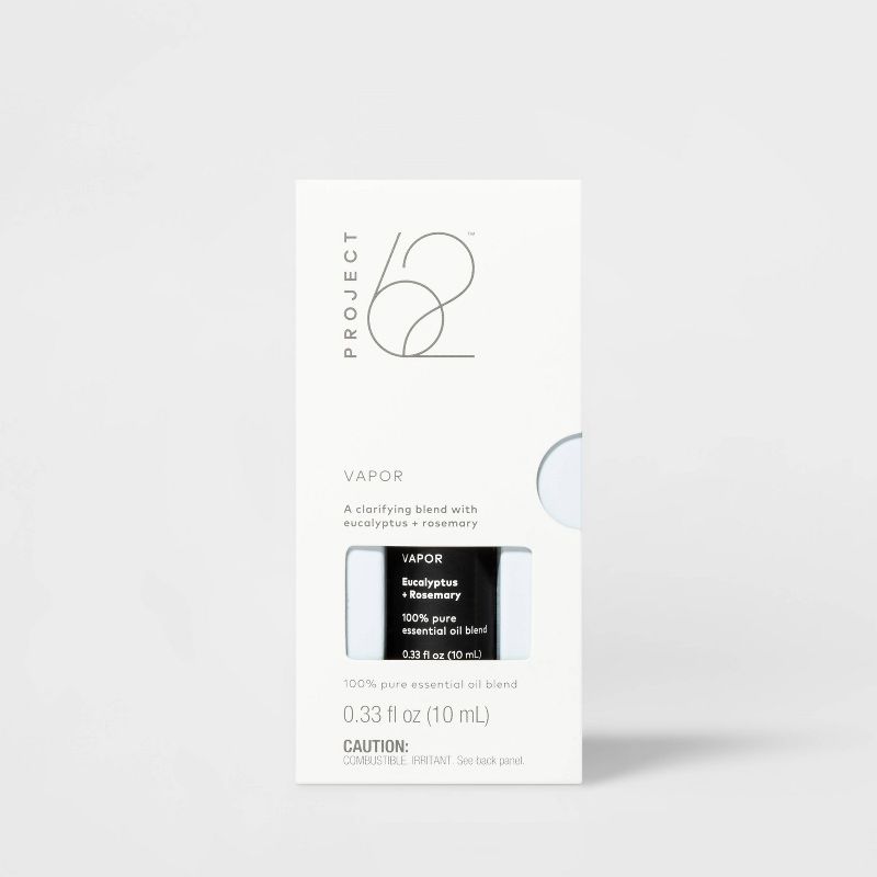 .33 fl oz Essential Oil Vapor Blend - Eucalyptus & Rosemary - Project 62™
