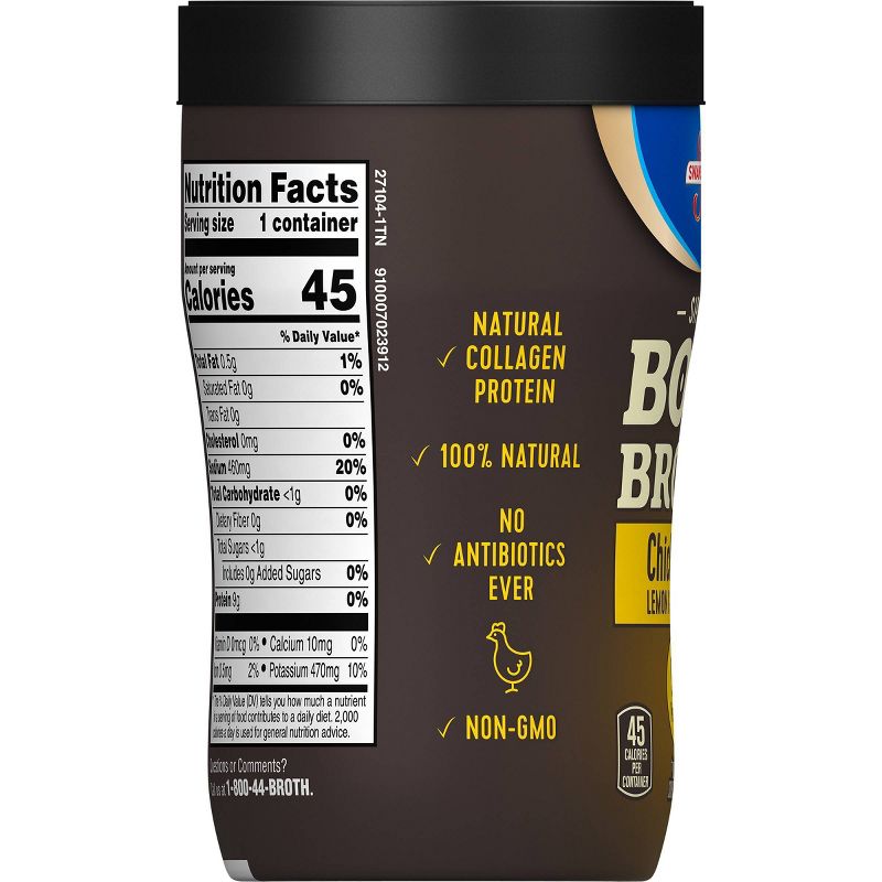 Swanson Sipping Bone Broth Chicken with Lemon & Rosemary - 10.5oz