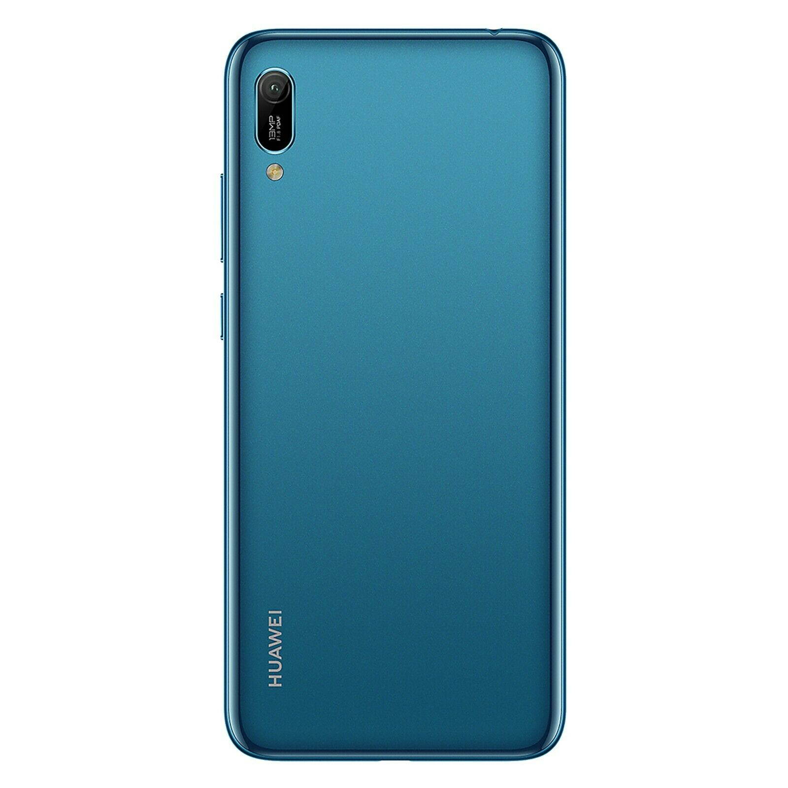 Huawei Y6 (2019) Single-SIM 32GB (GSM Only | No CDMA) Factory Unlocked 4G/LTE Smartphone - Sapphire Blue