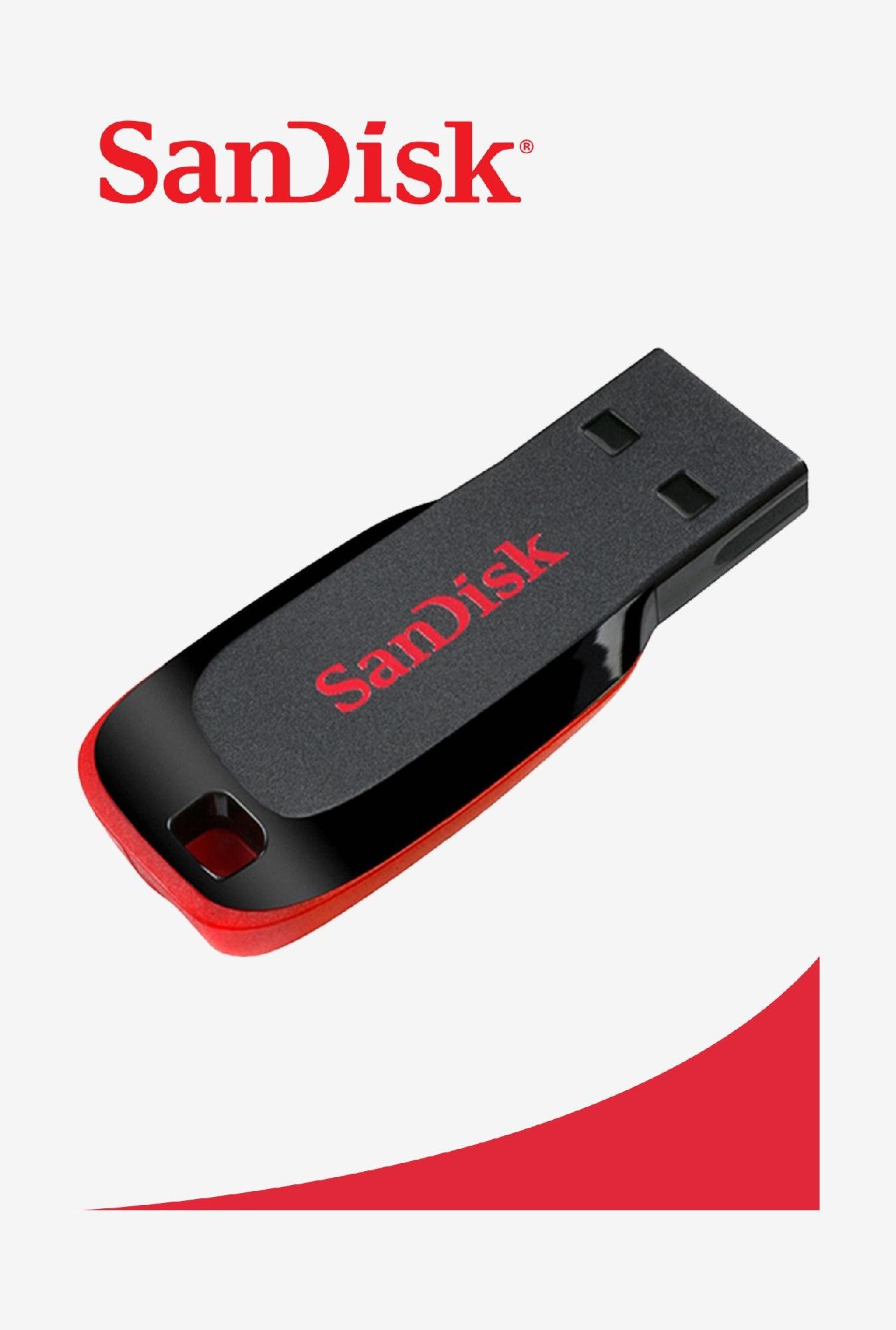 SanDisk Cruzer Blade 32 GB Pen Drive (Black)